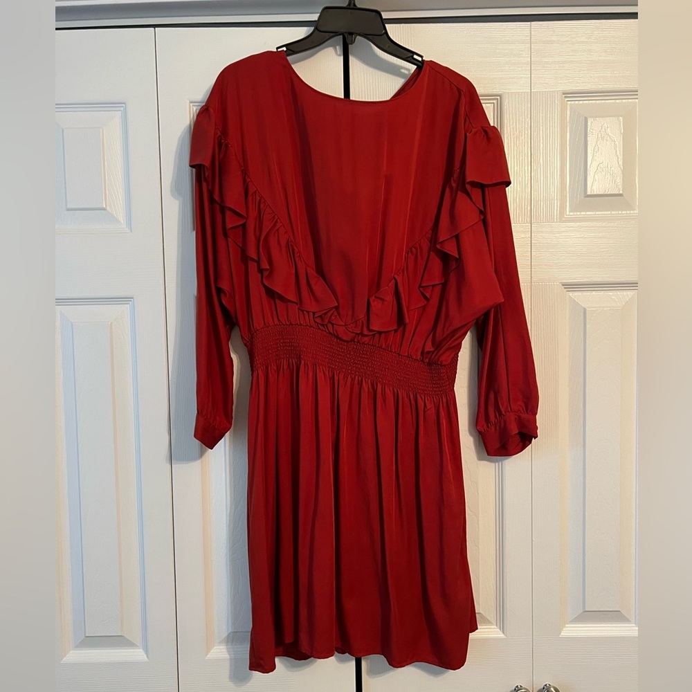 Gianni bini Orange long sleeve dress